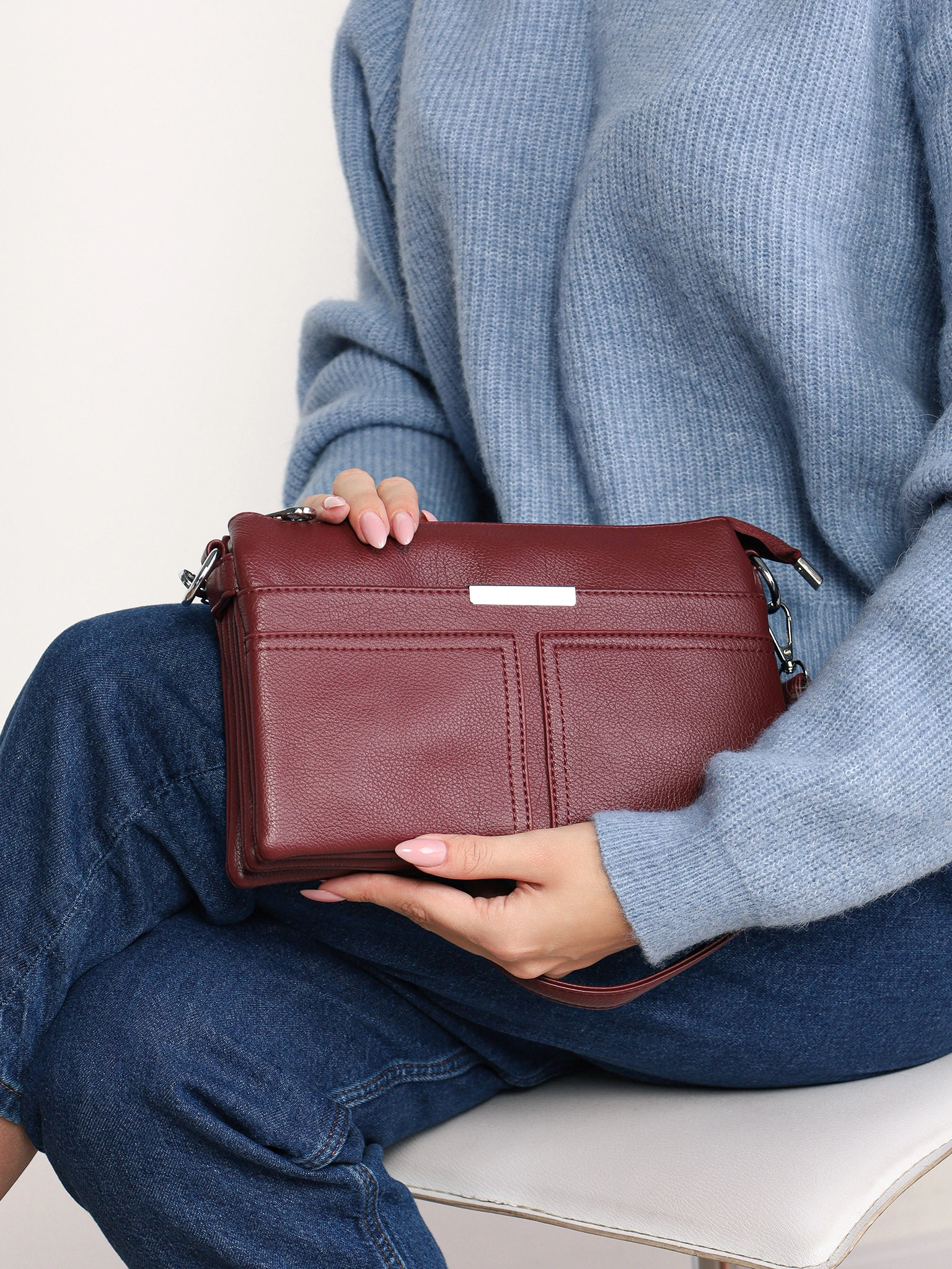 Сумка-кроссбоди со съемной ручкой в ассортименте